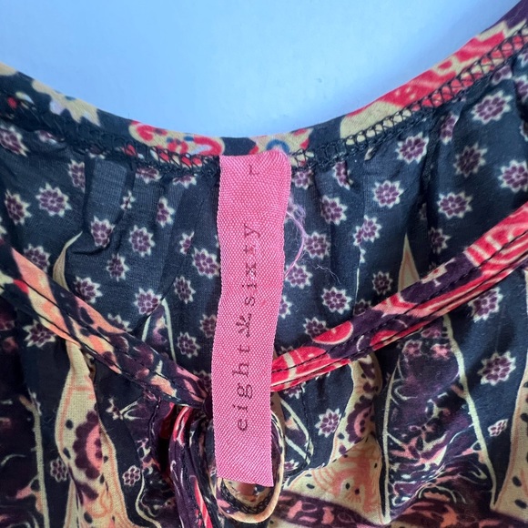 Eight Sixty Peasant Top - Picture 3 of 5